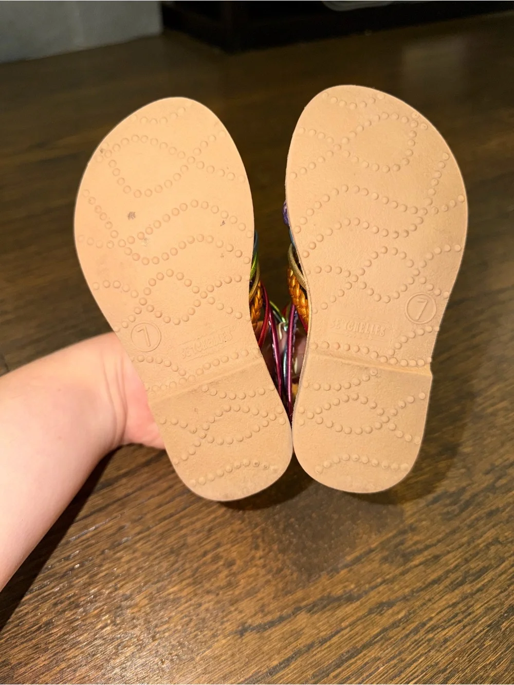 Seychelles Toddler Girls Gladiator Sandals – Size 7